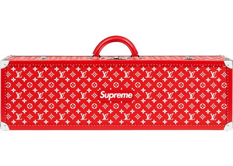 supreme lv skateboard 2000|Skateboard Deck Monogram Red .